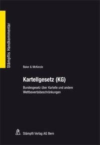 Produktbild: Kartellgesetz (KG)