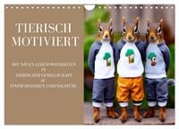 Produktbild: Tierisch motiviert (Wandkalender 2026 DIN A4 quer), CALVENDO Monatskalender