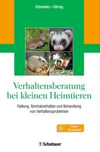 Produktbild: Verhaltensberatung bei kleinen Heimtieren