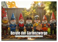 Produktbild: Berufe der Gartenzwerge (Tischkalender 2026 DIN A5 quer), CALVENDO Monatskalender