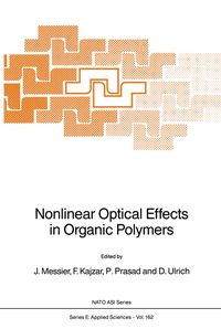 Produktbild: Nonlinear Optical Effects in Organic Polymers