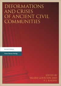 Produktbild: Deformations and Crises of Ancient Civil Communities