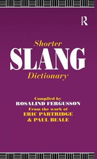 Produktbild: Shorter Slang Dictionary