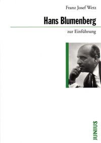 Produktbild: Hans Blumenberg zur Einf&uuml;hrung