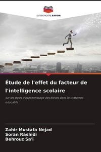Produktbild: &Eacute;tude de l'effet du facteur de l'intelligence scolaire