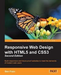 Produktbild: Responsive Web Design with HTML5 and CSS3 - Second Edition