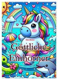 Produktbild: G&ouml;ttliche Einh&ouml;rner (Wandkalender 2026 DIN A2 hoch), CALVENDO Monatskalender
