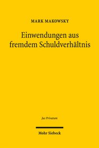 Produktbild: Einwendungen aus fremdem Schuldverh&auml;ltnis