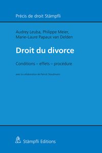 Produktbild: Droit du divorce