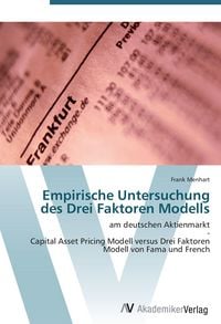 Produktbild: Empirische Untersuchung des Drei Faktoren Modells