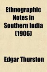 Produktbild: Ethnographic Notes in Southern India