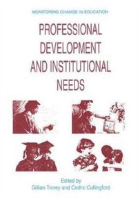Produktbild: Trorey, G: Professional Development and Institutional Needs