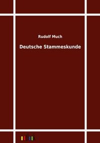 Produktbild: Deutsche Stammeskunde