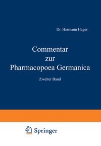 Produktbild: Commentar zur Pharmacopoea Germanica