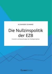 Produktbild: Die Nullzinspolitik der EZB. Ursachen und Auswirkungen der Niedrigzinsphase