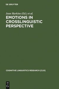Produktbild: Emotions in Crosslinguistic Perspective