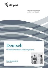 Produktbild: Gedichte verstehen und analysieren. Lehrerheft. (9 und 10. Klasse)