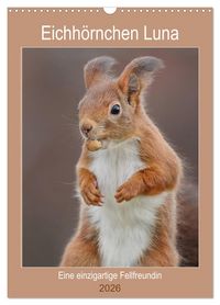 Produktbild: Eichh&ouml;rnchen Luna (Wandkalender 2026 DIN A3 hoch), CALVENDO Monatskalender