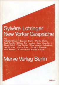 Produktbild: New Yorker Gespr&auml;che