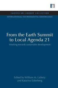 Produktbild: From the Earth Summit to Local Agenda 21