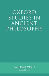 Produktbild: Oxford Studies in Ancient Philosophy XXXII