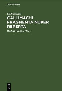 Produktbild: Callimachi fragmenta nuper reperta