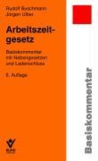 Produktbild: Arbeitszeitgesetz