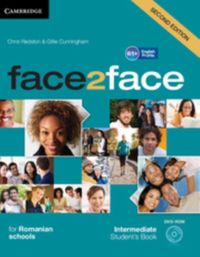 Produktbild: Face2face Intermediate Student''s Book With Dvd-Rom Romanian Edition
