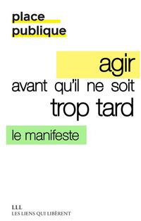 Produktbild: Le manifeste de place publique