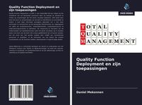 Produktbild: Quality Function Deployment en zijn toepassingen
