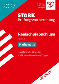 Produktbild: STARK L&ouml;sungen zu Mathematik - Realschulabschluss 2027 Hessen - Pr&uuml;fungsvorbereitung