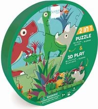 Bild vom Artikel Scratch - 2in1 Spielpuzzle 3D Dinosaurier 36 Teile vom Autor 