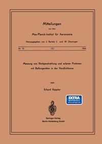 Produktbild: Messung von R&ouml;ntgenstrahlung und Solaren Protonen mit Ballonger&auml;ten in der Nordlichtzone