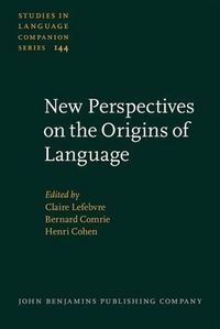 Produktbild: New Perspectives on the Origins of Language