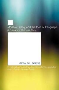 Produktbild: Modern Poetry and the Idea of Language