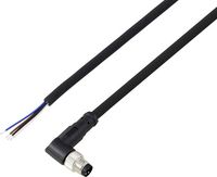 Produktbild: TRU COMPONENTS TC-13751864 Anschlussleitung M8 x 1 Stecker, gewinkelt 5 m Polzahl Sensoren: 4 1 St.