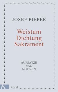 Produktbild: Weistum, Dichtung, Sakrament