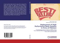 Produktbild: Deployment of High Performance Work Systems in firms of Pakistan