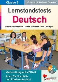Produktbild: Lernstandstests Deutsch / Klasse 8