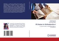 Produktbild: PG Notes in Orthodontics-I