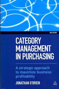 Produktbild: O'Brien, J: Category Management in Purchasing
