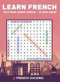 Produktbild: Learn French With Word Search Puzzles - 68 Mots M&ecirc;l&eacute;s