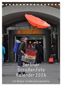 Produktbild: Berliner Stra&szlig;enfoto Kalender 2026 (Tischkalender 2026 DIN A5 hoch), CALVENDO Monatskalender