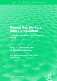 Produktbild: Broadman, H: Natural Gas Markets After Deregulation