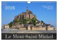 Produktbild: Le Mont-Saint-Michel - Welterbe zwischen Normandie und Bretagne (Wandkalender 2026 DIN A4 quer), CALVENDO Monatskalender