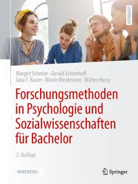 Produktbild: Forschungsmethoden in Psychologie und Sozialwissenschaften f&uuml;r Bachelor
