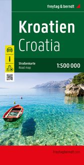 Bild vom Artikel Kroatien, Straßenkarte 1:500.000, freytag & berndt vom Autor Freytag & berndt
