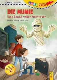 Produktbild: LESEZUG/2. Klasse &ndash; Lesestufe 2: Die Mumie &ndash; Eine Nacht voller Abenteuer