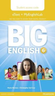 Produktbild: Big English 6 Pupil's eText and MEL Access Code
