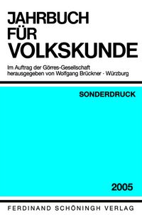 Produktbild: Jahrbuch f&uuml;r Europ&auml;ische Ethnologie (vormals Jahrbuch der Volkskunde) Im Auftrag der G&ouml;rres-Gesellschaft